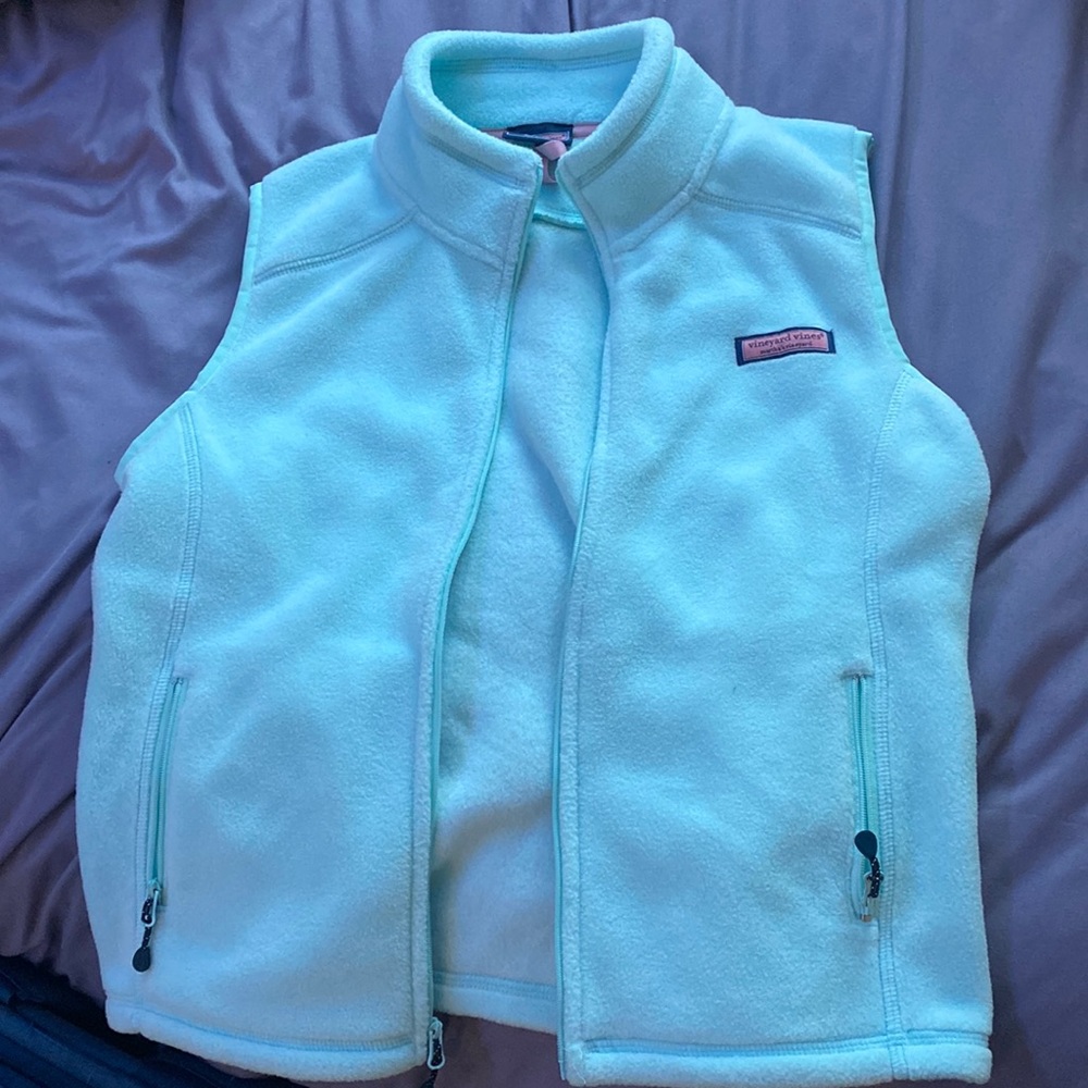 Kids vest, light blue